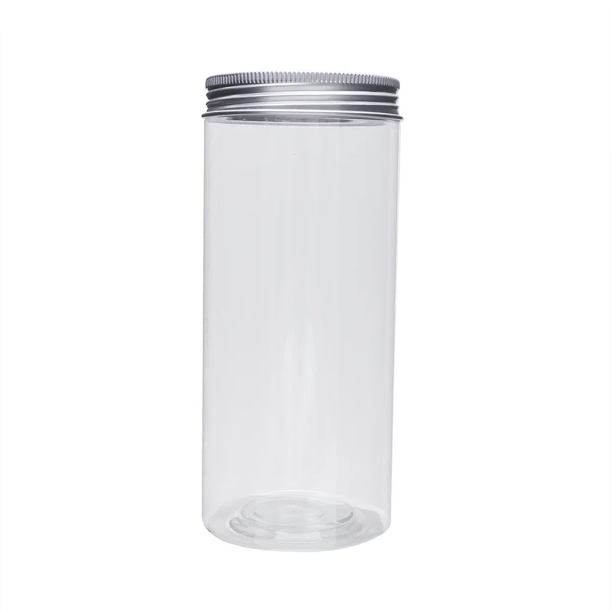 

6PCS Food Cans Transparent Plastic Cans Plastic Bottles Storage Cans Sealed Cans Food Packaging Bottles (Aluminium Cap)