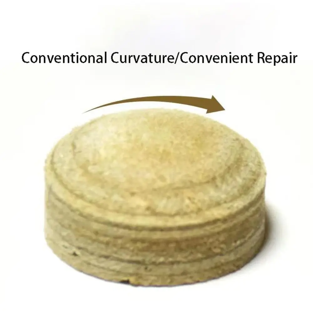 Маленькая головка для бильярда из свиной шкуры многослойные принадлежности