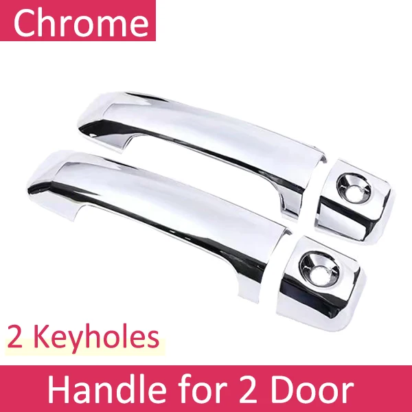 

Хромированная внешняя дверная ручка для Toyota FJ Cruiser XJ10 2007 ~ 20222, автомобильные защитные аксессуары, декоративные наклейки, отделка 2015 2018