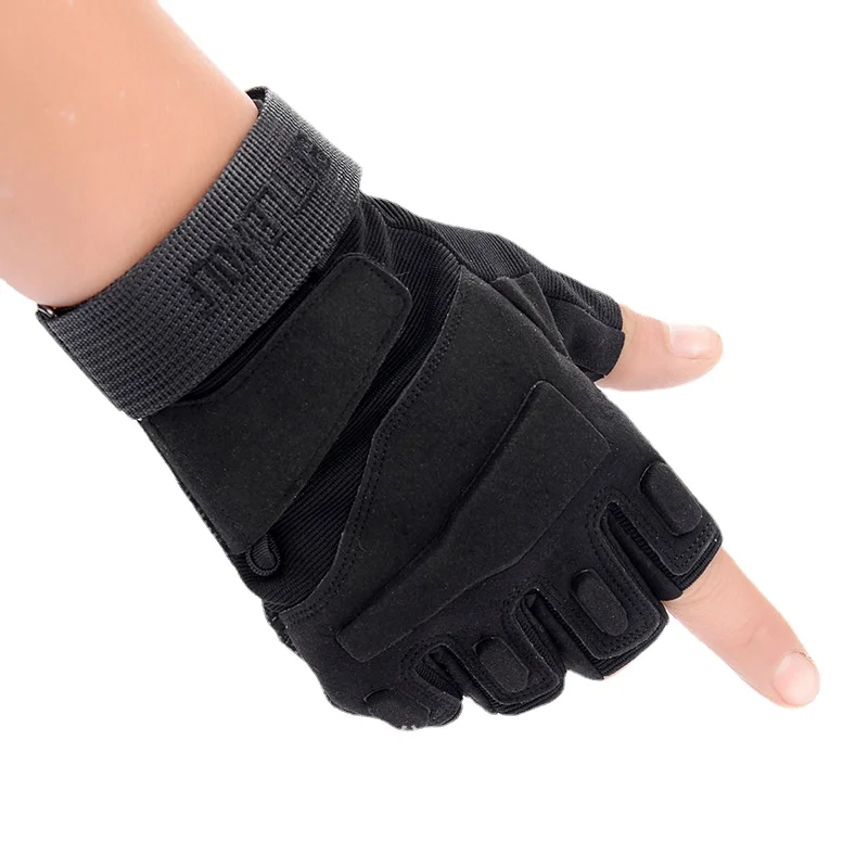 

Тактические перчатки с открытыми пальцами, нескользящие перчатки для велоспорта, активного отдыха, альпинизма, фитнеса, гантели, перчатки для спортзала, Мотоциклетные Перчатки