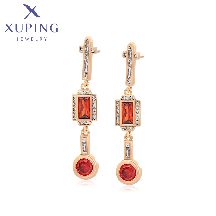 Женские круглые серьги-кольца Xuping