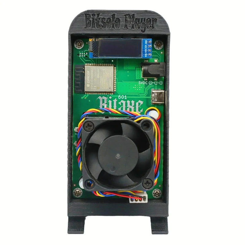 Bitaxe Gamma 601 Solo Miner 1 2TH/S 18 Вт BM1370 от Antminer S21 Pro Asic Bitcoin BTC с подставкой