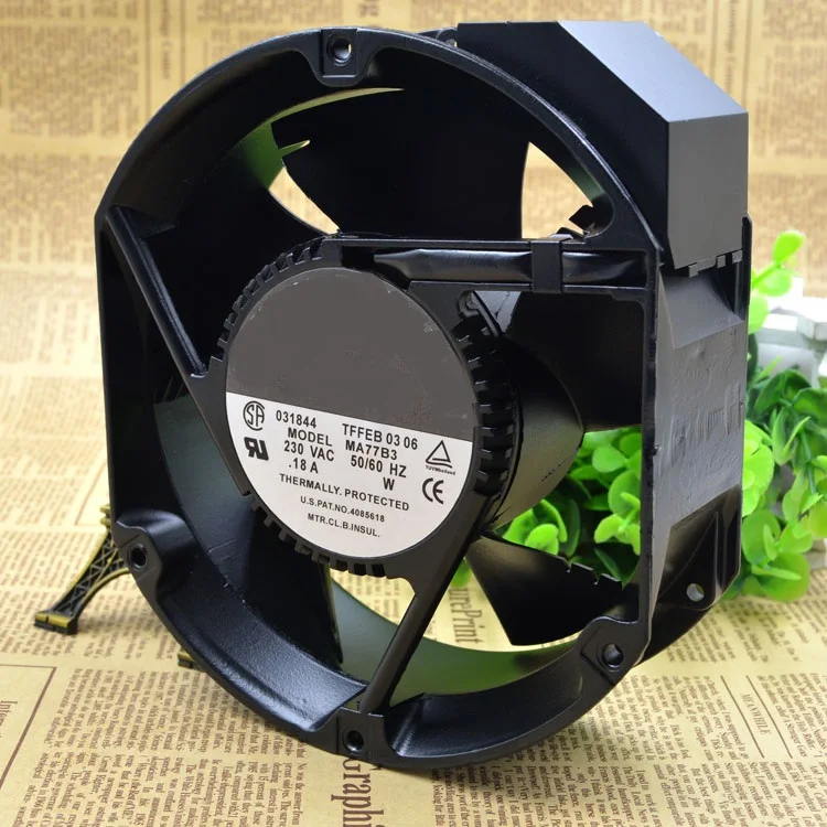 

Новый оригинальный вентилятор связи MA77B3 172 в переменного тока мм x 55 мм а с алюминиевой рамой