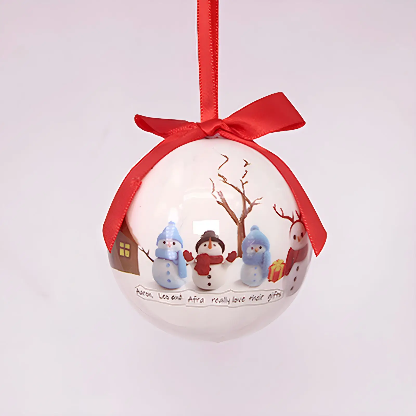 

Рождественские шары пластиковые 8 см