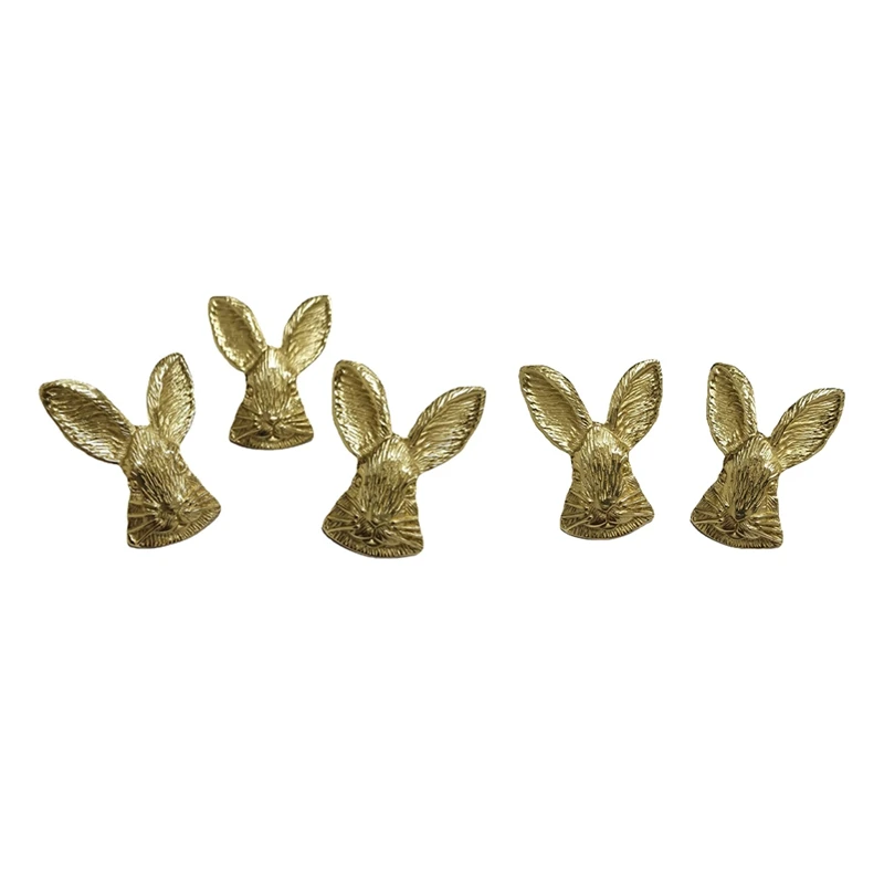 

Bunny Knob And Handle Gold Rabbit Handle Nordic Drawer Handle Children's Cabinet Door Knob Furniture Pull Decor Hook