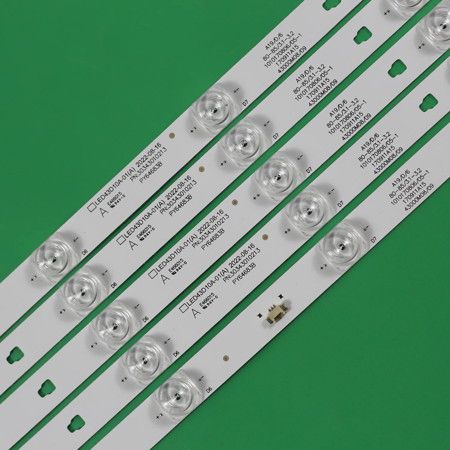 Фото Лента светодиодной подсветки для kivi 43UK30G 43UR50GU 43FK30G Doffler 43DF49-T2 LED43D10A-01(A) LED43D10B-01(A) LED43D10 LED43D10B №4