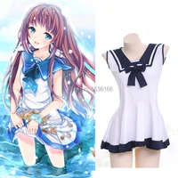 japan anime mukaido manaka cosplay school uniforms sexy cute girl sailor suit jk student clothing sets dress
