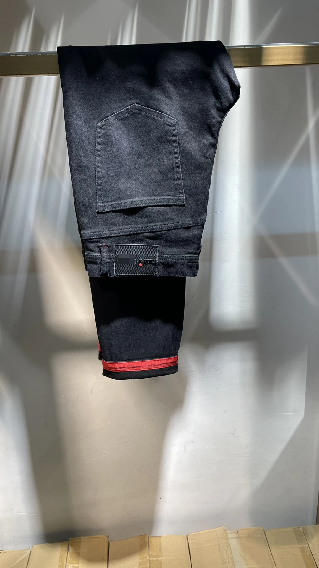 2024 DIKU Осенне-зимний джинсовый цвет: Размер: M-3XL Хлопковый эластичный материал