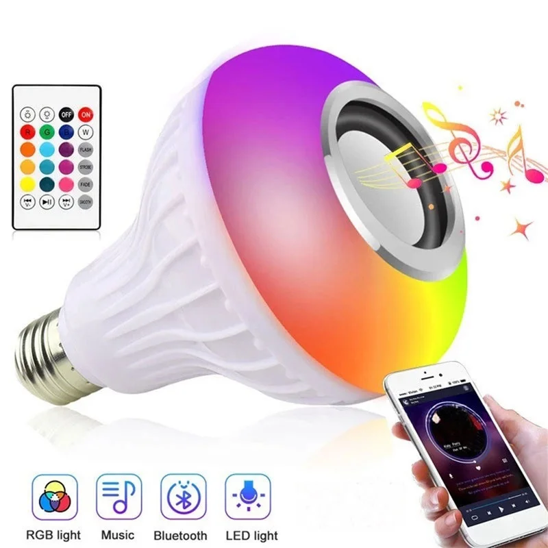 

Portable Wireless Caixa De Som Bluetooth Speaker Music Sound Box Wireless Remote Control Colorful Lights For Home Party