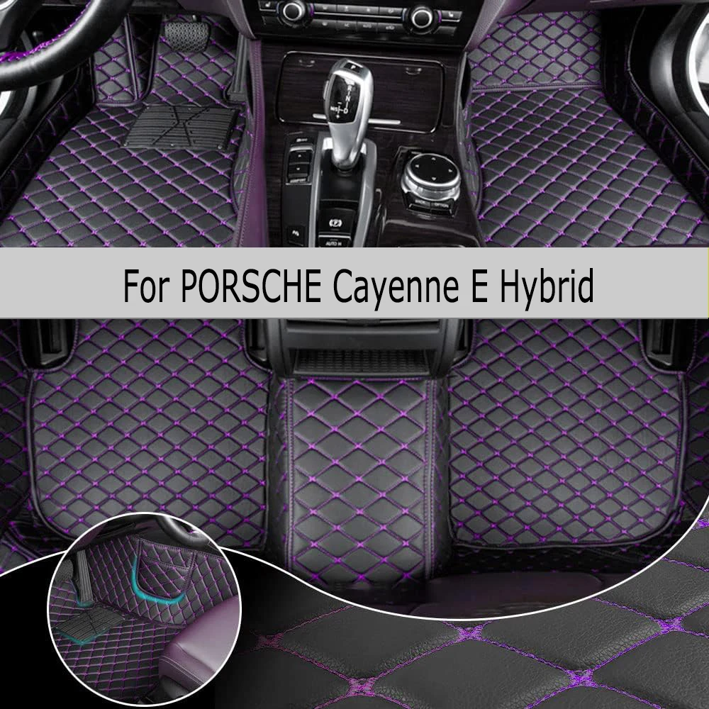 

Автомобильный напольный коврик HUTECRL для PORSCHE Cayenne E Hybrid 2016-2019 года модернизированной версии, Аксессуары для ног, ковры