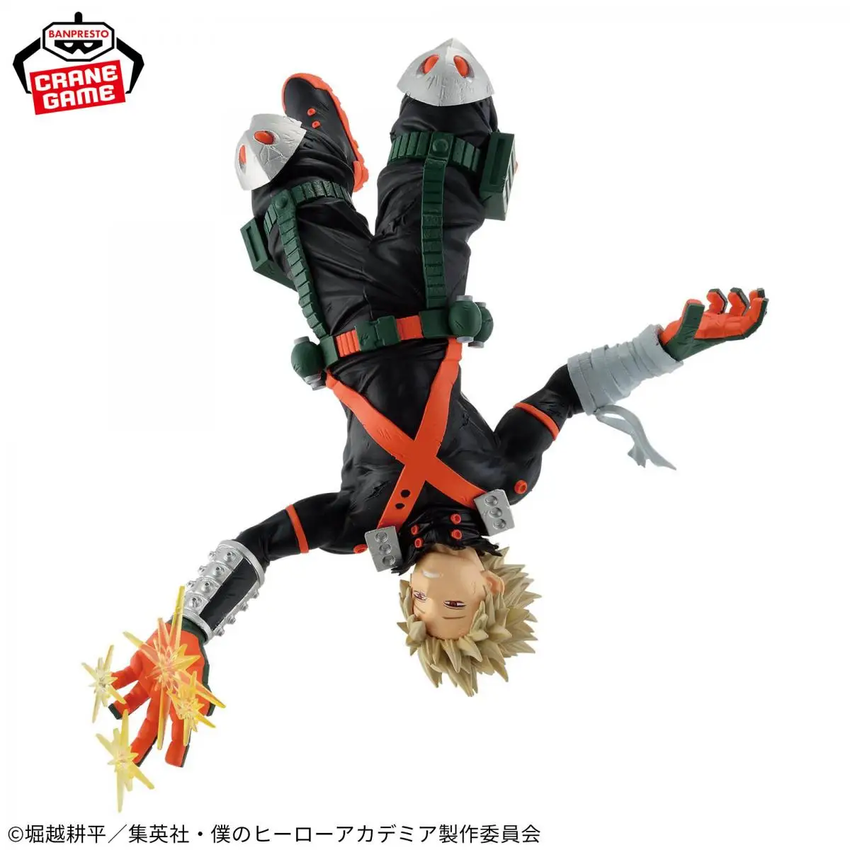 Фото Оригинальная фигурка BANDAI My Hero Academia MAXIMATIC KATSUKI BAKUGO, экшн-игрушки, фигурки, модель из ПВХ, коллекционная статуя, игрушки для детей, подарки №4