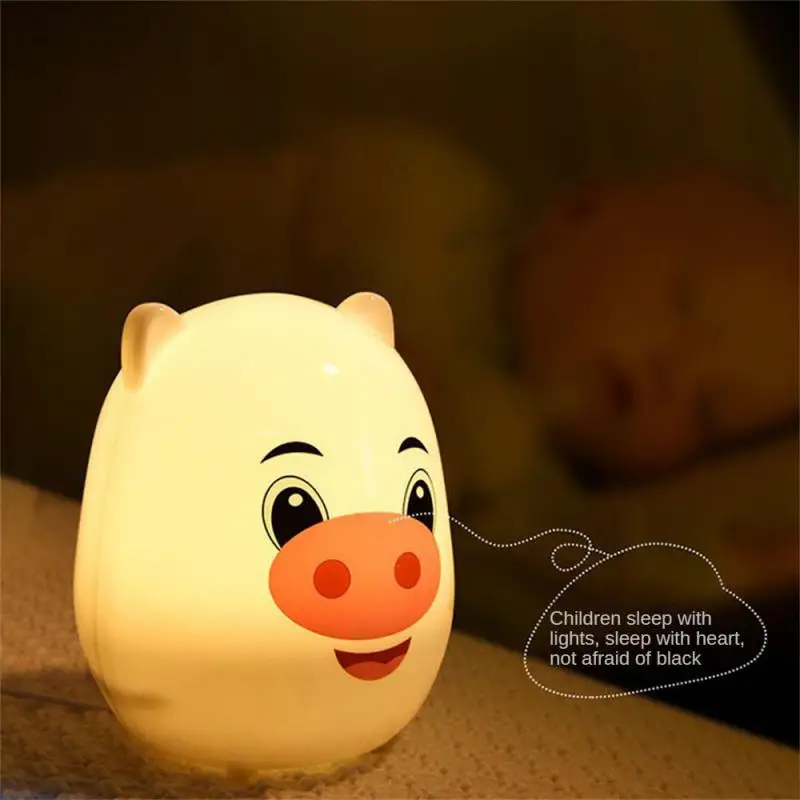 

Intelligent Small Night Light Energy-saving Bedside Light Desk Light Table Lamp Mini Usb Cute Night Light Desktop Gift Sensitive