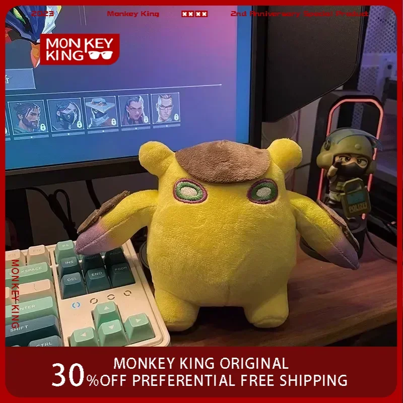 Валорант плюшевый Wingman Гекко 15 см игрушки для домашних животных периферийные