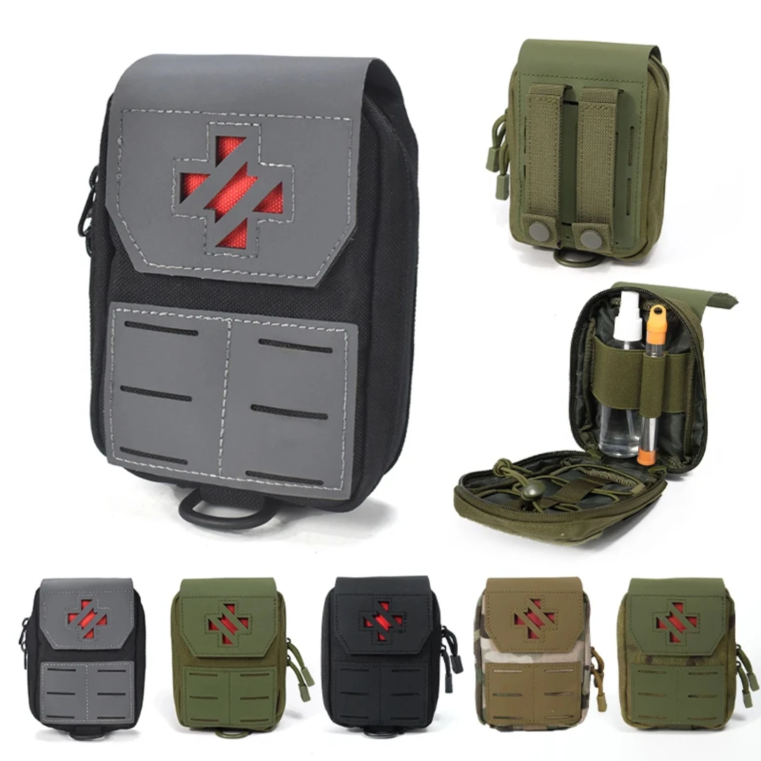 1000D рыболовный пакет подвесной ремень Molle Laser тактическая поясная портативная