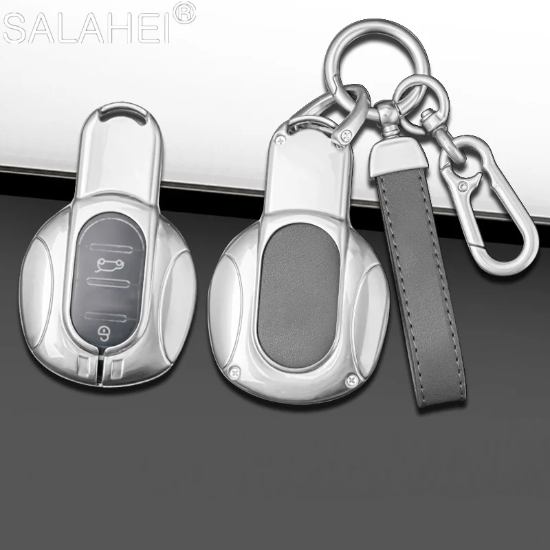 

Zinc Alloy Car Key Case Cover Holder Shell For BMW Mini COOPERS ONE JCW F56 F55 F54 F57 F60 R55 R56 R57 R58 R59 R60 S Countryman