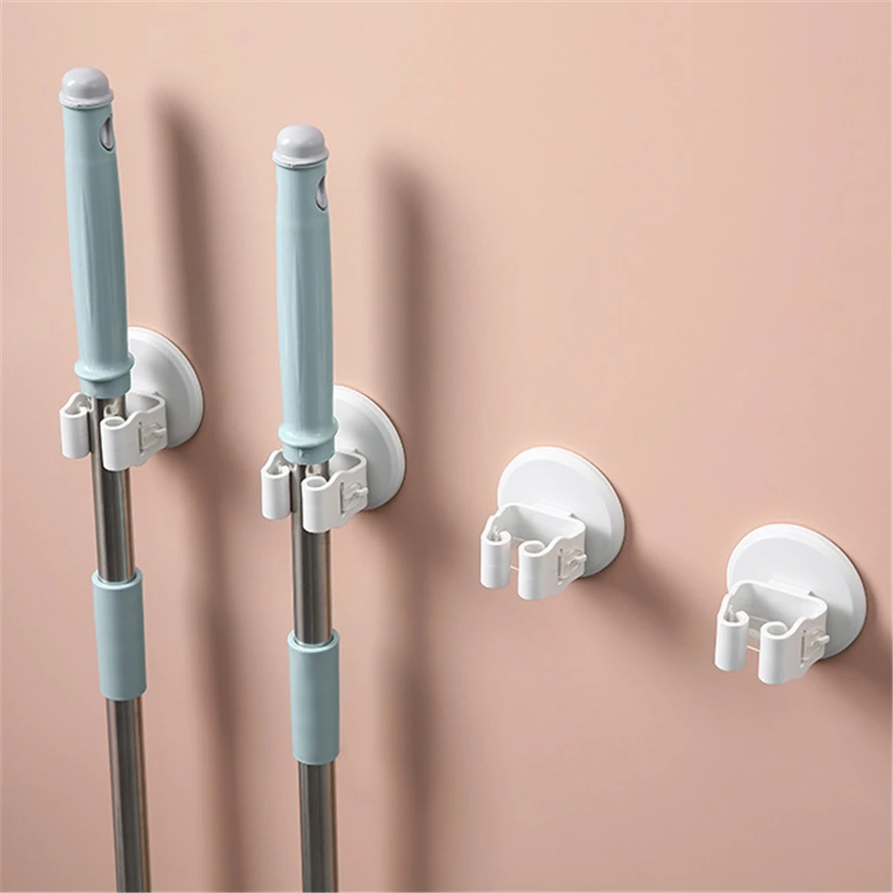 

3 шт., настенные крючки для швабры, самоклеящиеся крючки-Вешалки для метлы