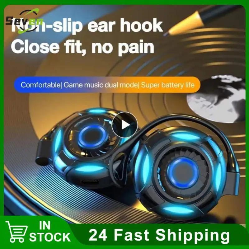 

S660 Gaming Earphones Wireless With Mic Headphones For All Smartphones Touch Control Wireless Headset Sport Earphone Tws Hd Call