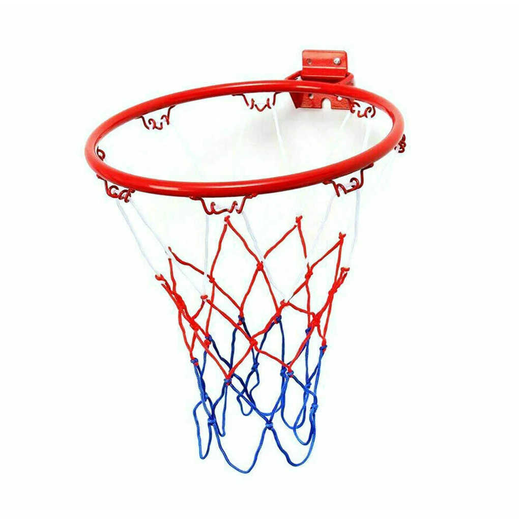 

Boys Girls Basketball Hoop Portable Professional PP Rim Preschool Kindergarten Net Accessories with 8 Mounting Screws