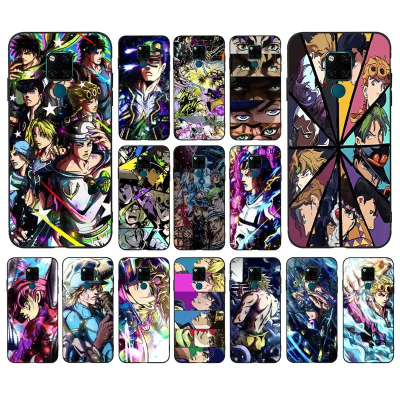 

Cool Cartoon Anime JoJos Bizarre Adventure Phone Case for Huawei Mate 20 10 9 40 30 lite pro X Nova 2 3i 7se