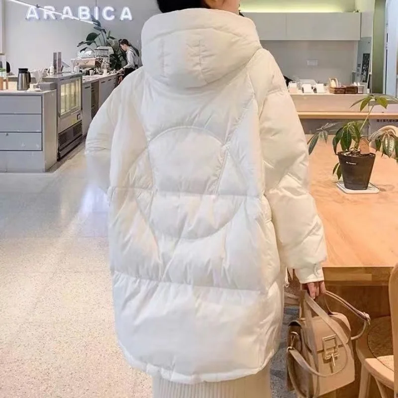 Winter Women's Cold Coat Parkas Coats Super Hot Jackets Cheap Wholesale Women Clothes Hooded Top Korean Fashion Loose New