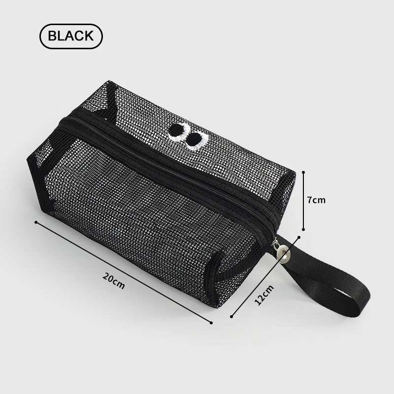 

Сетчатая косметичка, женская прозрачная косметичка, портативные сумки для хранения, дорожные туалетные принадлежности, органайзер для полотенец, дорожная сумка для хранения
