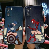 marvel characters reading for xiaomi redmi note 10s 10 9t 9s 9 8t 8 7s 7 6 5a 5 pro max soft black phone case