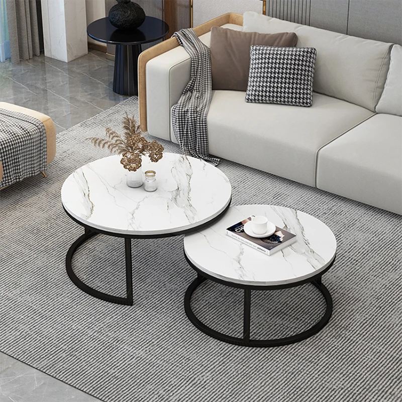 

Floor Modern Marble Coffee Tables Design Nordic Minimalist Middle Corner Flower Tea Center Table Living Room Tisch Furniture