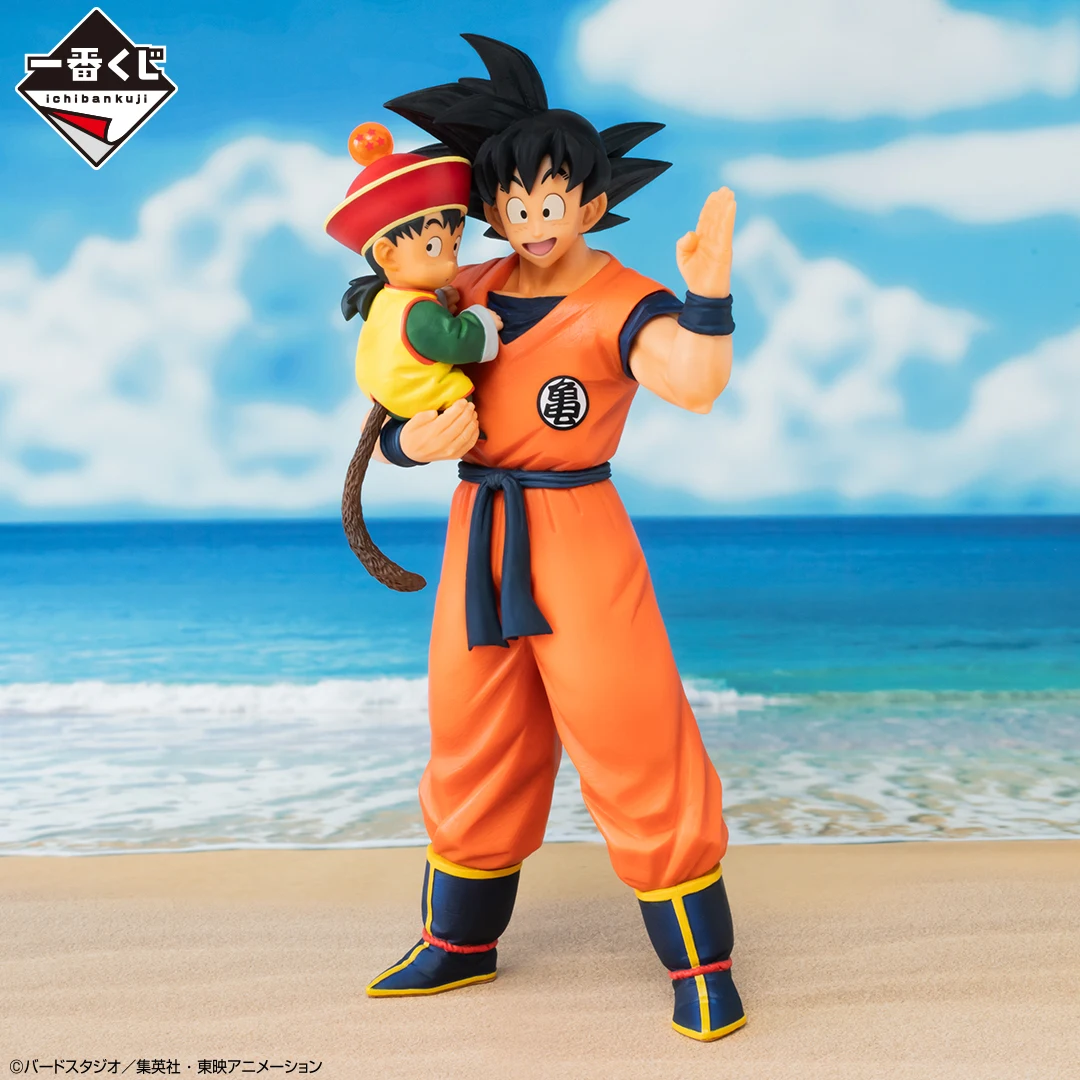 Оригинал в наличии BANDAI Ichiban Kuji Dargon Ball Son Goku Raditz Piccolo Vegeta Cell Gohan Фигурка Аниме Модель