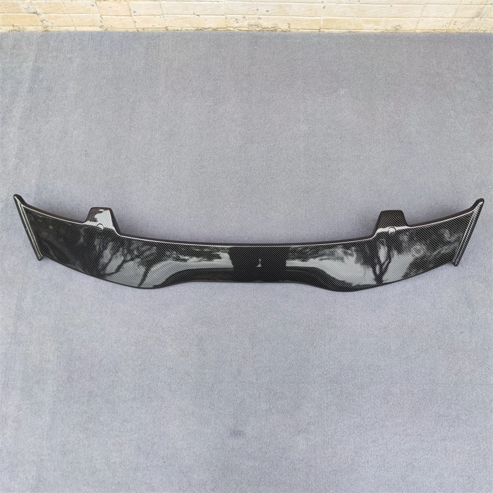Спойлер из АБС-пластика для Peugeot 308 2007 2008 2013, вид из углеродного волокна на крышу хэтчбека, комплект аксессуаров для корпуса заднего крыла