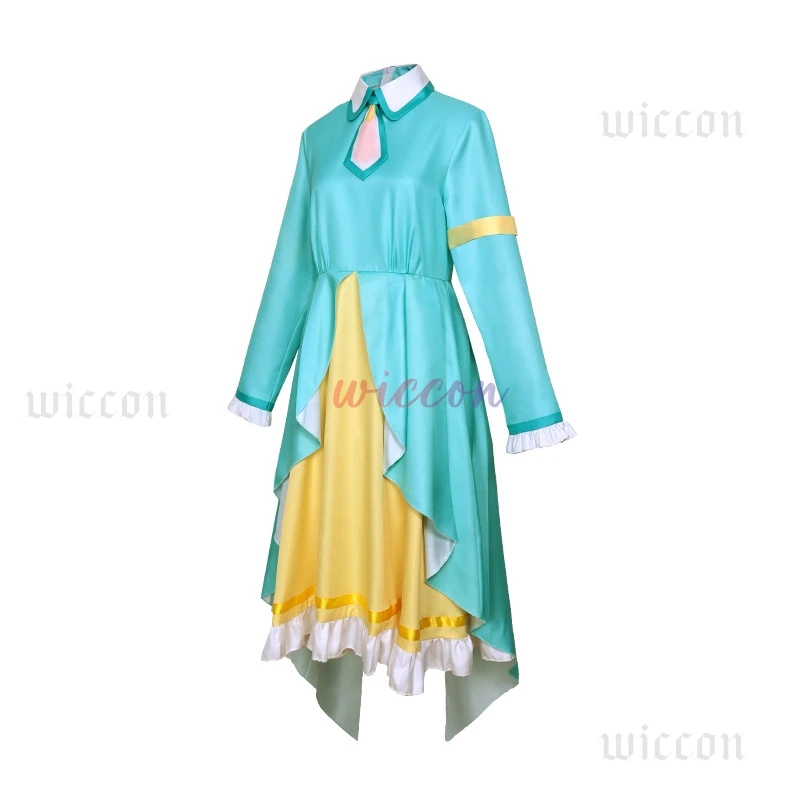 Новый стиль Kusanagi Nene карнавальный костюм PJSK красочное сценическое длинное платье