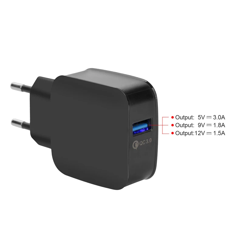 Сетевое зарядное устройство с 1 портом usb 5 В 3 А |