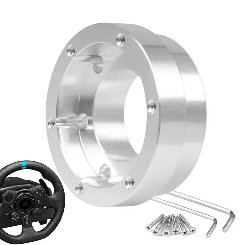 

Пластина адаптера для рулевого колеса PCD, модификация гоночных автомобилей, колесный адаптер 13/14 дюймов для рулевого колеса G29 G920 G923