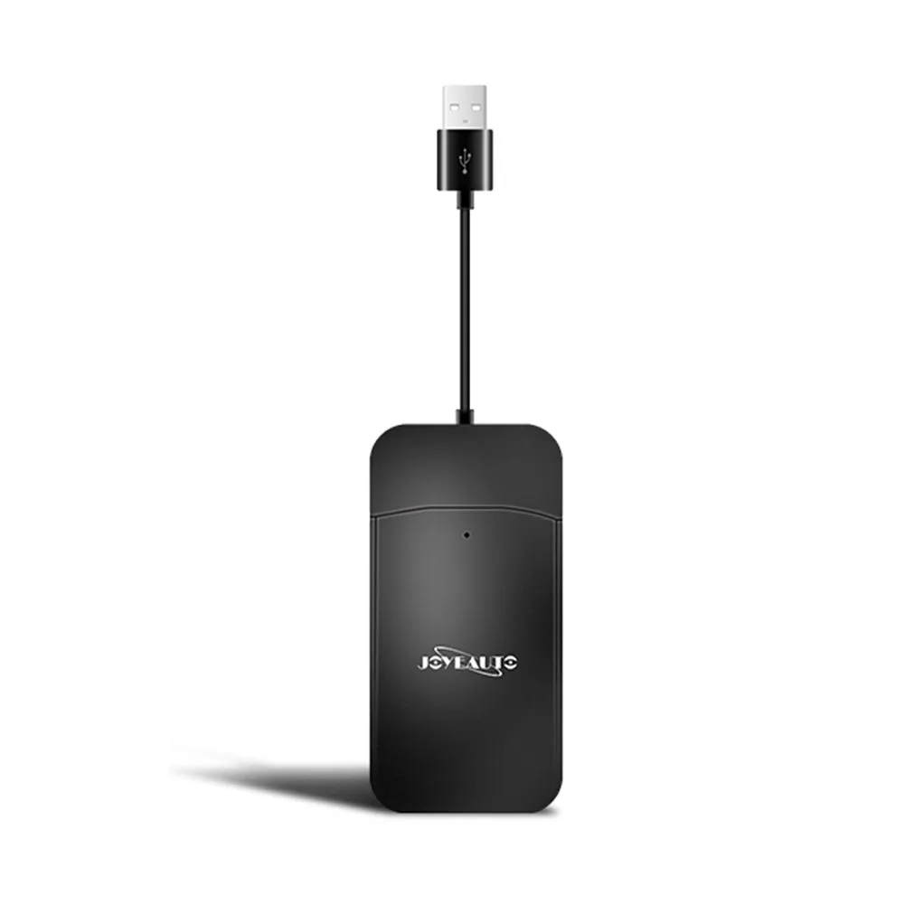 

Беспроводной адаптер JoyeAuto Carplay Dongle I, беспроводной Wi-Fi BT Hicar Smart Mirror Link, рассеивание тепла на 180 °, управление голосом поворота, OEM