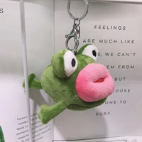 big frog sausage mouth frog pendant toy key chain bag pendant