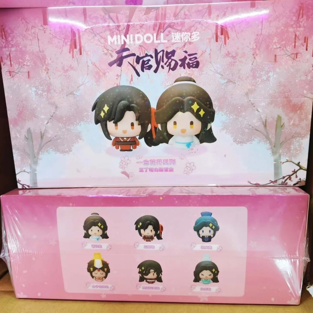 Фото Коллекционная фигурка-сюрприз Minidoll Heaven Official's Blessing Tgcf Xielian Huacheng: Аниме-модель, украшение для рабочего стола, милый подарок №2