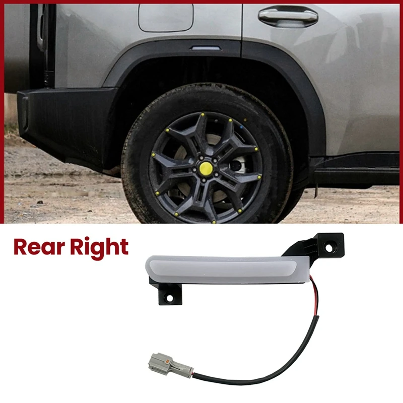 Подходит для Chery Jetour Traveler T2 модификация лампы бровей на колесе автомобиля левая и