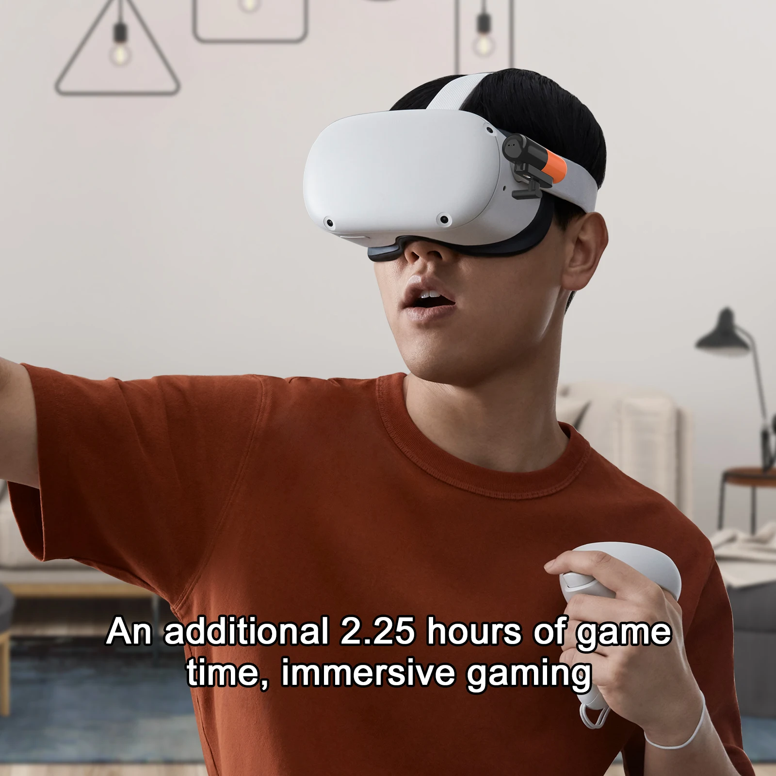 5000 мАч Внешний аккумулятор для Oculus Quest 2 Capsule VR аксессуары очков power bank портативный