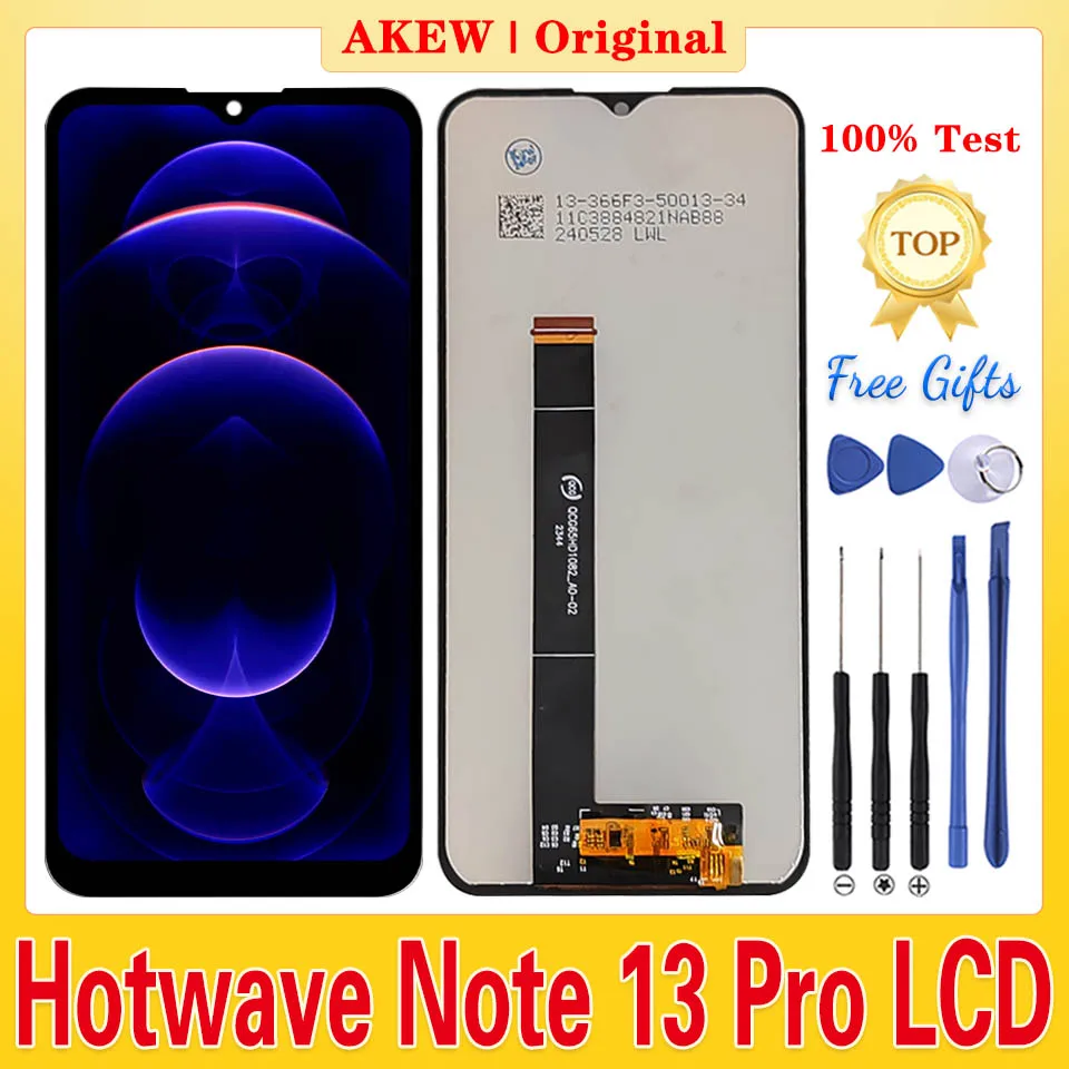 Фото ЖК-дисплей для Hotwav Note 13 Pro, сенсорный экран для HOTWAV Note 13 Pro Note 13 Pro Note13 Pro Note13pro, сменная деталь, оригинал №1