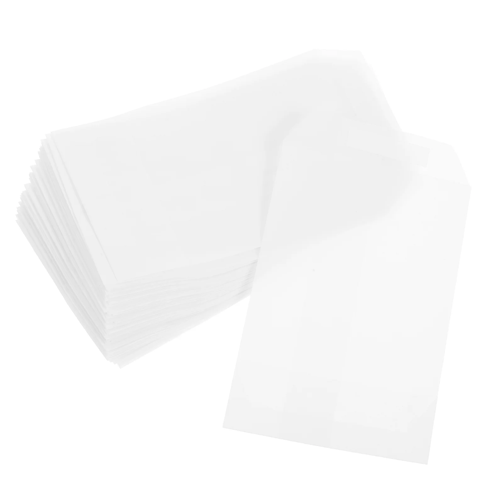 50 шт. самоклеящиеся полупрозрачные бумажные пакеты для упаковки пищевых