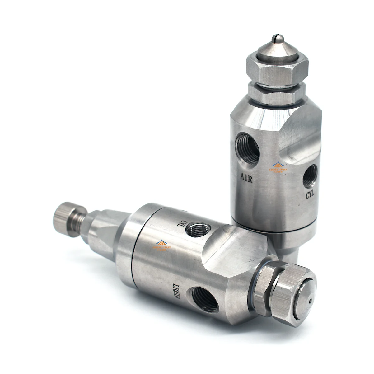 

Pressure or Siphon adjustable type internal liquid and air mix automatic atomizer jet nozzle