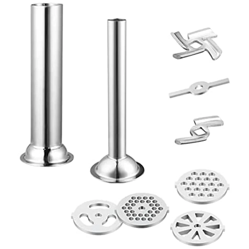 Аксессуар для мясорубки подходит кухни с 2 наполняющими шлангами и 4