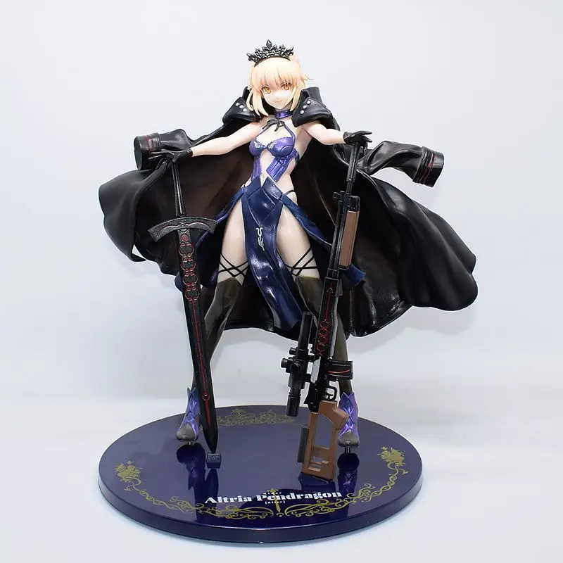 

25cm Fate/Grand Order Alter Rider Sexy Anime Figure Fate/Stay Night Saber Action Figure Altria Pendragon Alter Figurine Doll Toy