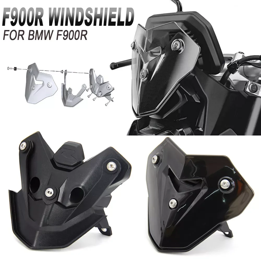 

New For BMW F900R F 900R F900 R Motorcycle Accessories Windscreen Windshield Viser Baffle VIsor Wind Deflectors