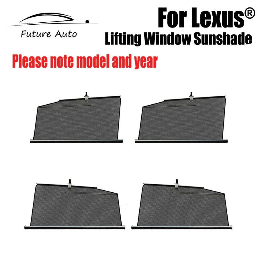 

Автомобильный подъемный солнцезащитный козырек для Lexus RX300 LS350 ES350H/ES300H GS350, пользовательская зеркальная летняя защита для боковых окон