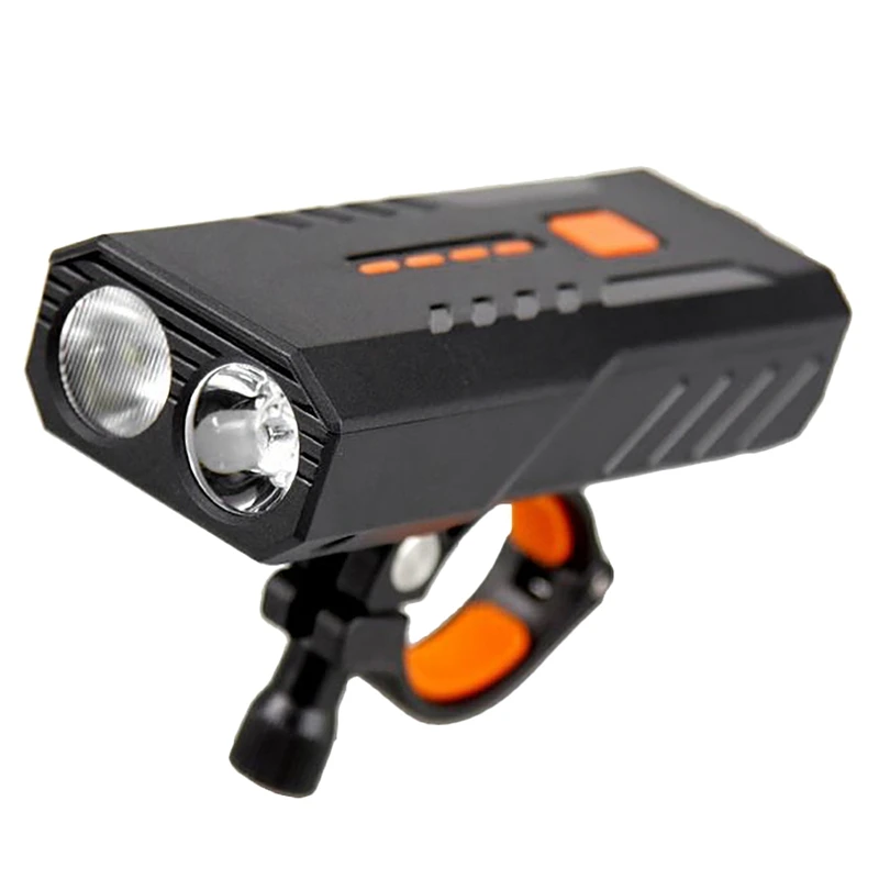 

Фонарь велосипедный Аккумуляторный с зарядкой от USB, водонепроницаемый передний свет для горных велосипедов, велосипедные аксессуары