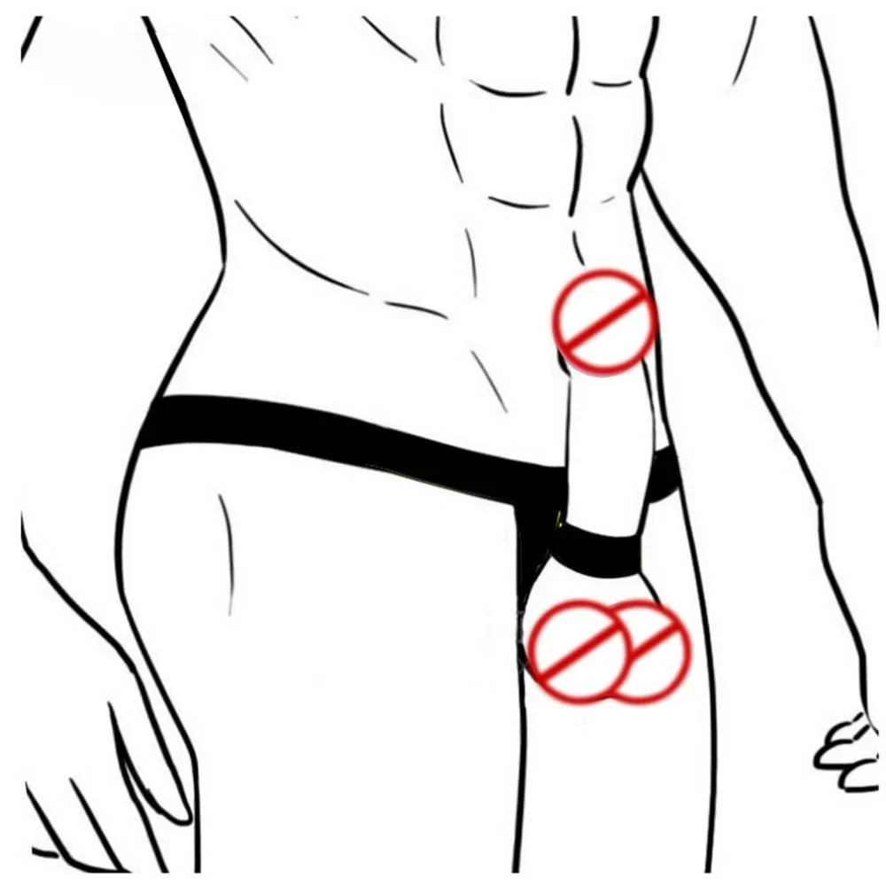 

Men's Sexy T-back Briefs Sissy Ring Lock Thong G-string Underwear Hollow Out Breathable Thong Male G-string Underpants