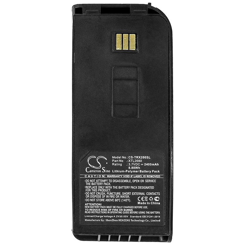 

Cameron sino 2400mAh Battery For Thuraya XTL2680 XT-LITE