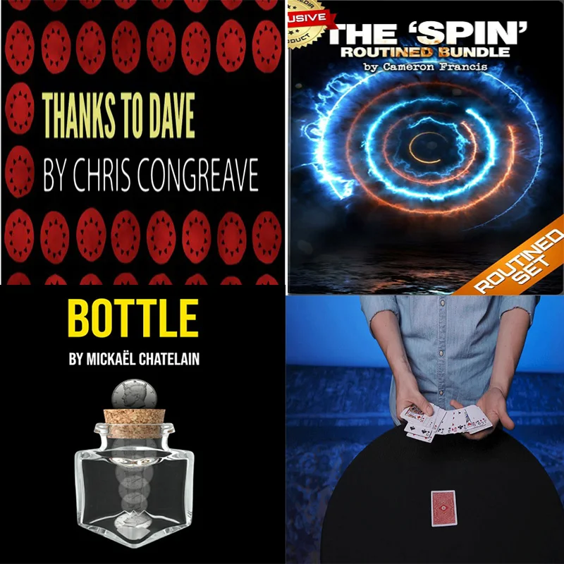 

Бутылка от Mickael Chatelain,The Spin роликовый набор, спасибо Дейву Крису конгрейва, жираф переключатель от Кайла Литтлтона Magic