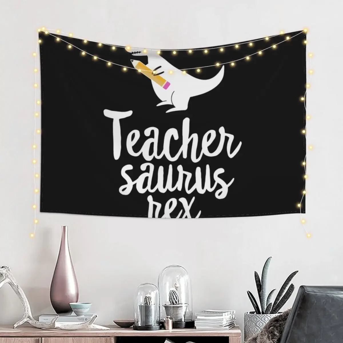 Учитель Saurus Rex-учитель Trex рубашка подарок на день матери гобелен украшение для