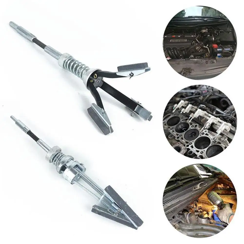 

51-177mm Three-jaw Car Engine Cylinder Bore Hone Tool Brake Cylinder Sander Inner Diameter Grinder Steel Flexible Shaft Honing
